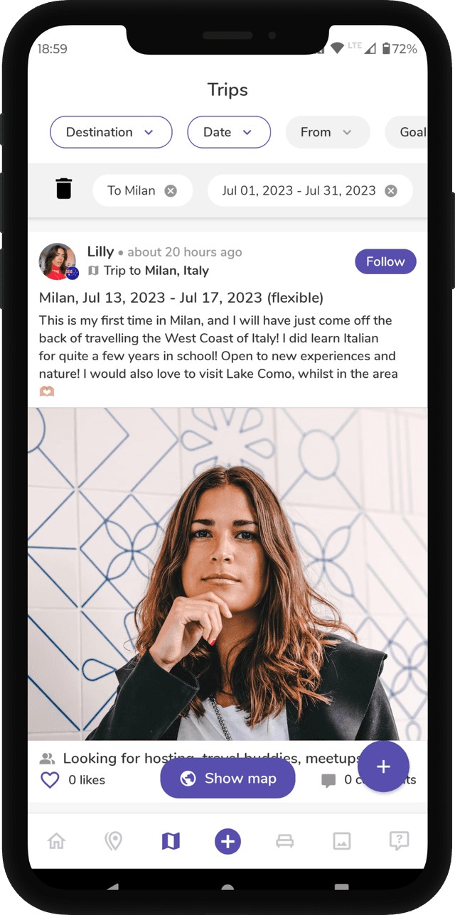 Get the Travel Ladies App